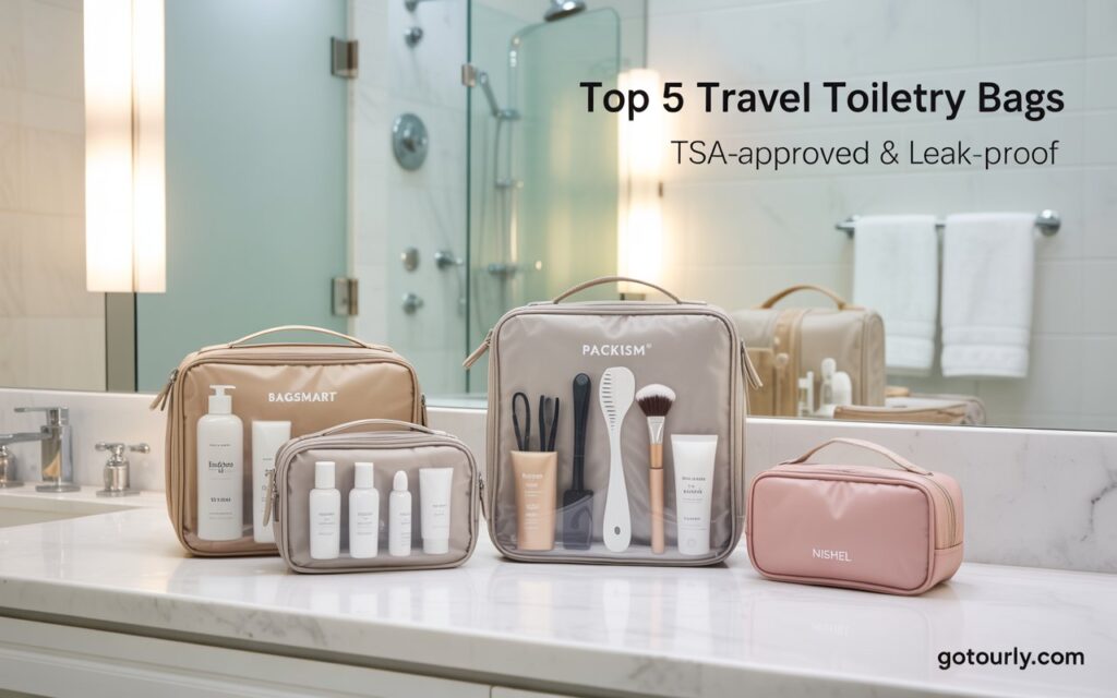 toiletry bags