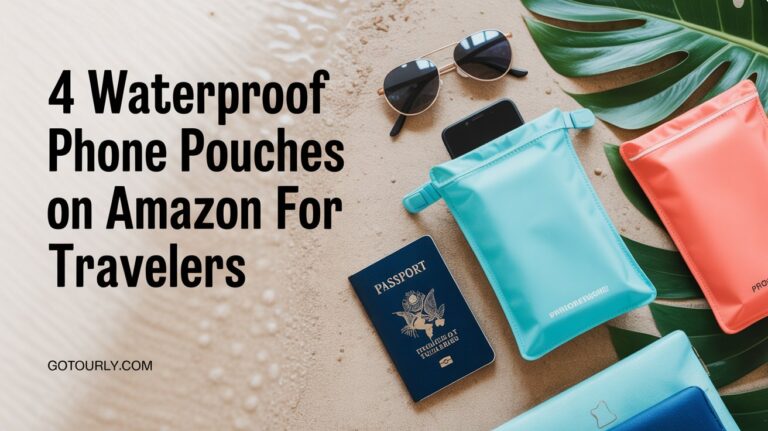 4 Waterproof Phone Pouches on Amazon for travelers: Best Picks